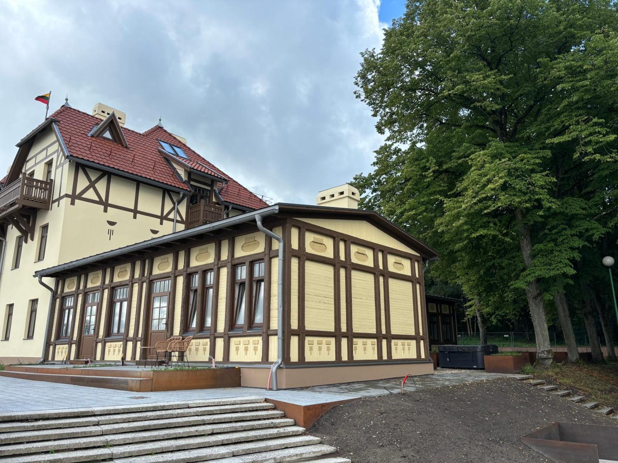 Smiltynes Kurhauzas Sandkrug Kurhaus Klaipėda Exteriér fotografie
